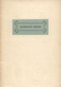 Mann / Gide / Carossa, Fuer Hermann Hesse