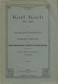 Schumacher, Karl Koch, 1771-1844