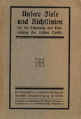 Hauptbruedertag, Unsere Ziele und Richtlinien