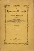 Justinger, Berner-Chronik