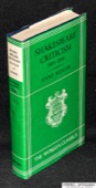 Ridler, Shakespeare criticism 1919-1935