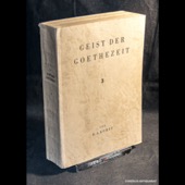 Korff, Geist der Goethezeit 3: Fruehromantik