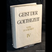 Korff, Geist der Goethezeit 4: Hochromantik