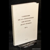 Cahiers, Archives Jean Piaget [1]