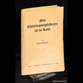 Holzapfel, Neue Entfaltungsmoeglichkeiten fuer die Kunst