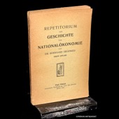 Siegfried, Geschichte der Nationaloekonomie