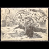 Amiet, Interieur mit Blumenstrauss