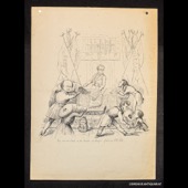 Politische Karikatur, 2. Freischarenzug 1845