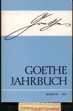 Goethe-Jahrbuch .:. 1974 / 91 