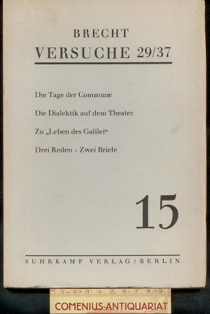  Brecht .:. Versuche 29/37 