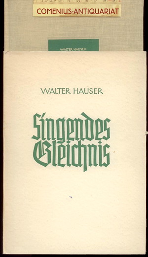  Hauser .:. Singendes Gleichnis 