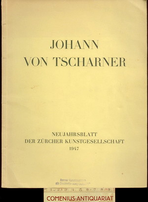  Morgenthaler .:. Johann von Tscharner 1886-1946 