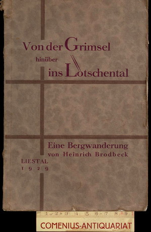  Brodbeck .:. Von der Grimsel ins Loetschental 