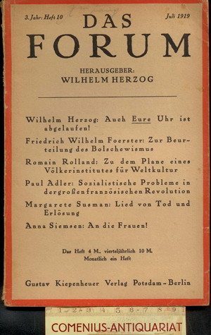 Das Forum .:. 1919/07