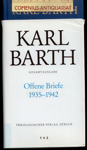  Barth .:. Offene Briefe 1935 - 1942 