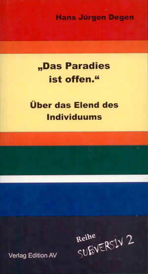  Degen .:. Ueber das Elend des Individuums 