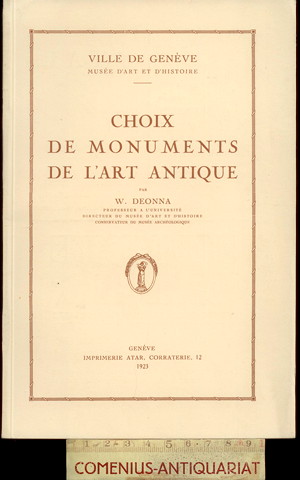  Deonna .:. Choix de monuments de lart antique 