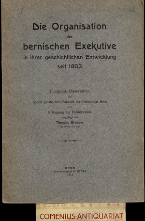  Brunner .:. Bernische Exekutive 