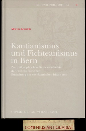  Bondeli .:. Kantianismus und Fichteanismus in Bern 