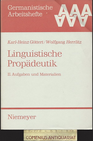  Goettert / Herrlitz .:. Linguistische Propaedeutik [2] 