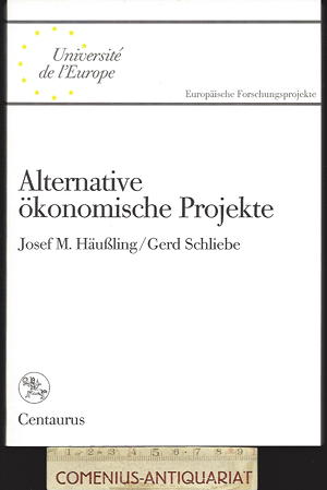  Haeussling / Schliebe .:. Alternative oekonomische Projekte 