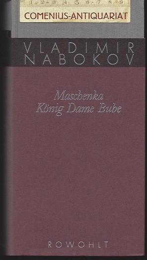  Nabokov .:. Fruehe Romane 1. 