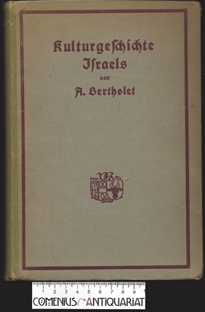  Bertholet .:. Kulturgeschichte Israels 